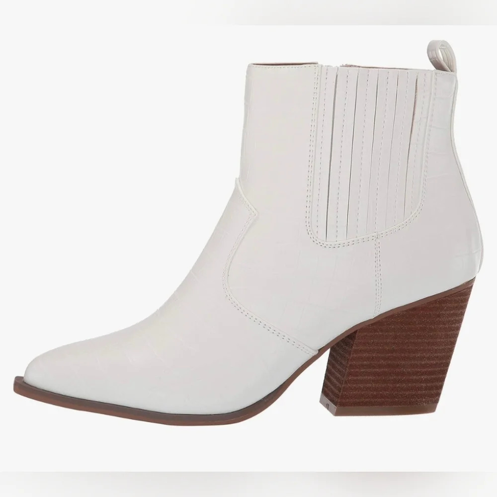 The Drop Women's Sia Pointed-Toe Western Ankle Boot #787, 788 - Picture 9 of 11